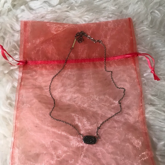 Kendra Scott Jewelry - Kendra Scott “Elisa” gray drusy necklace